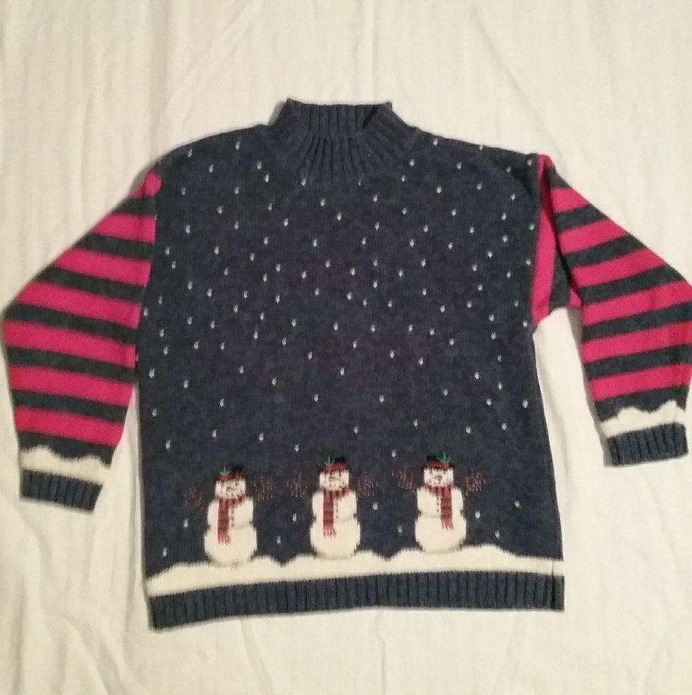 Marisa Christina large youth Christmas sweater